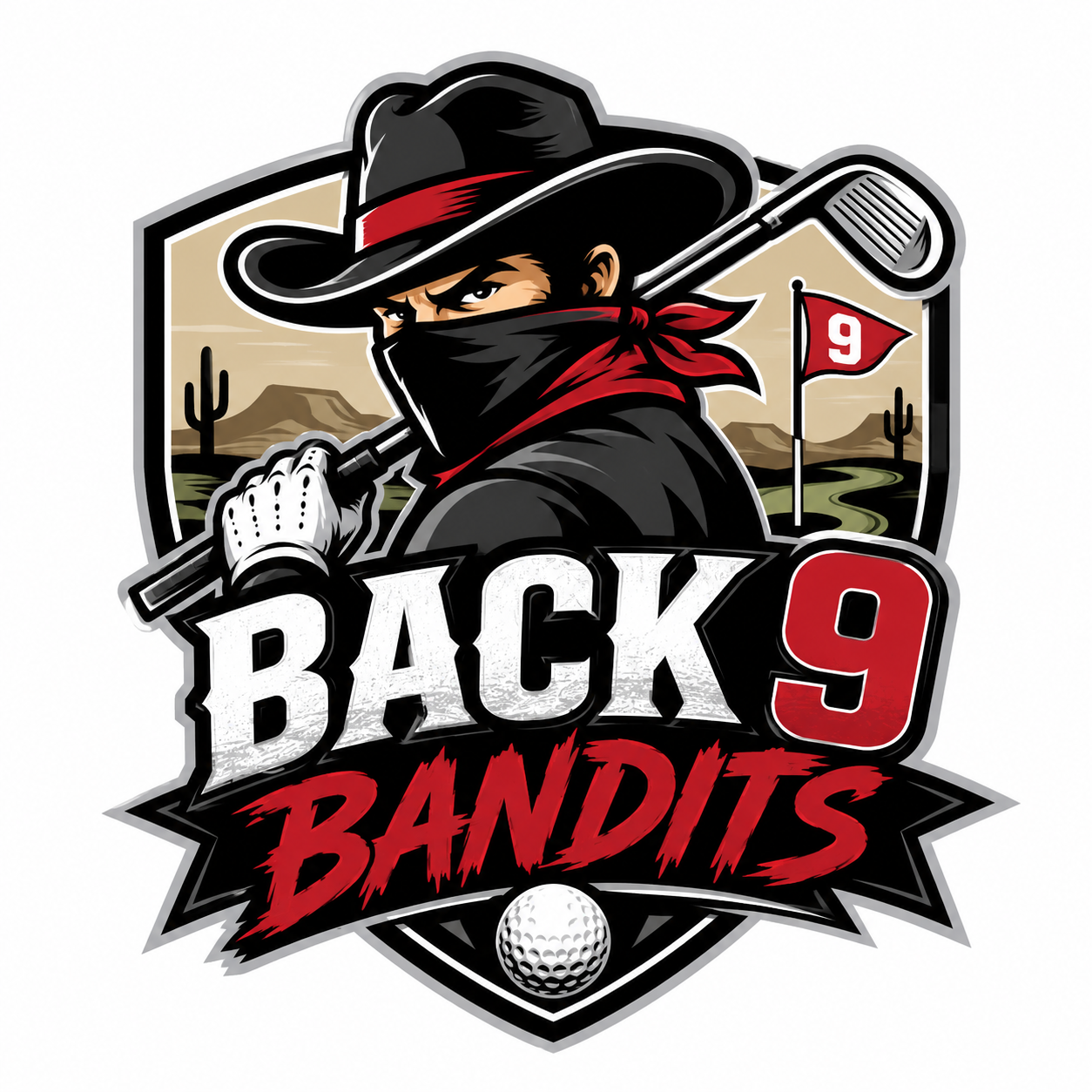 Back 9 Bandits logo