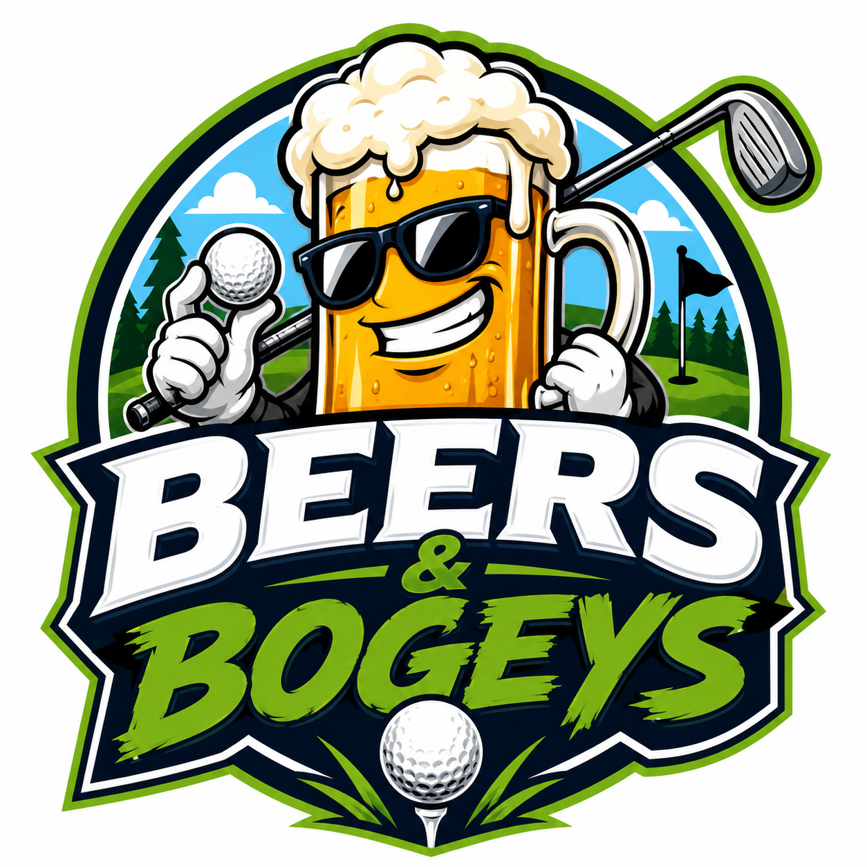Beers & Bogeys logo