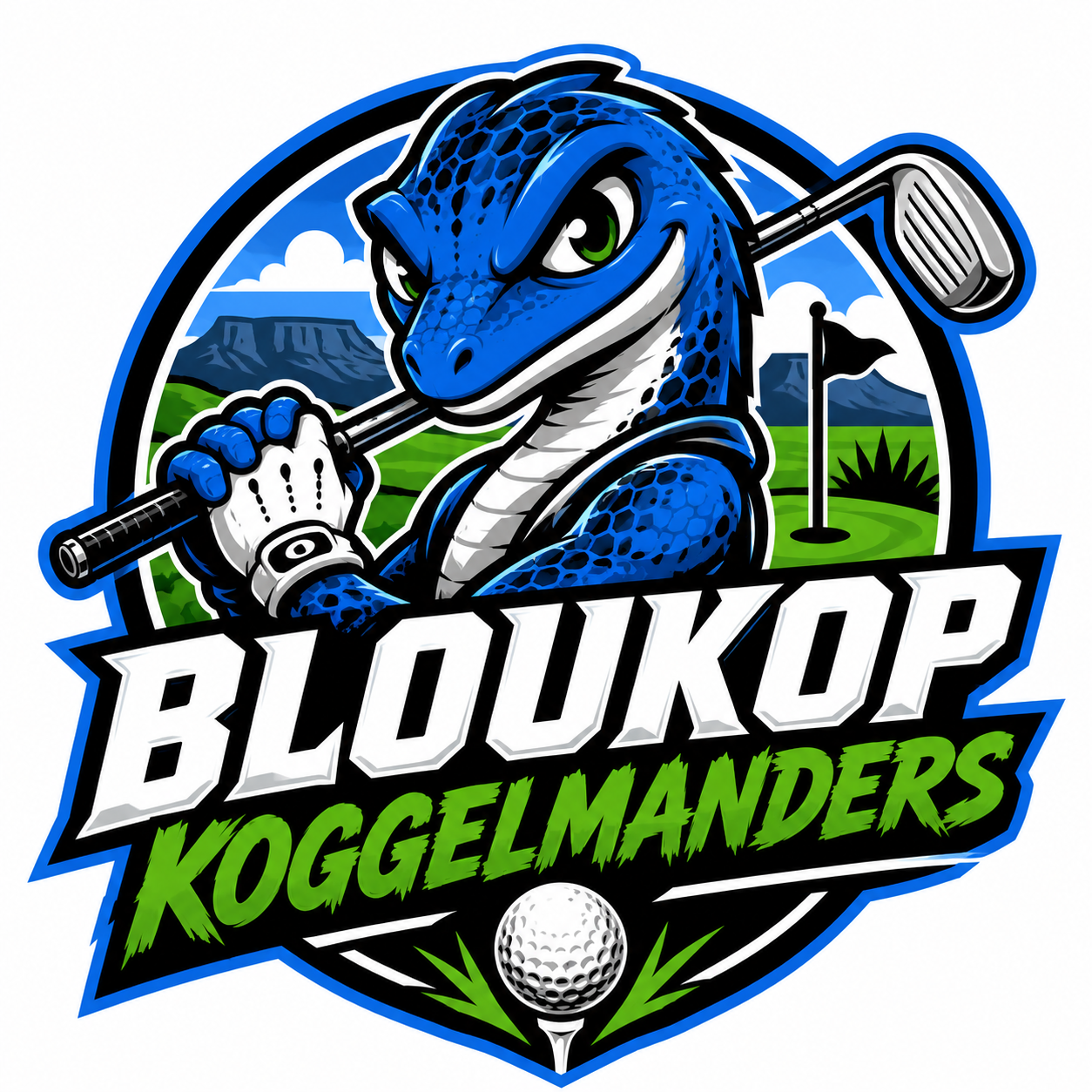Bloukop Koggelmanders logo