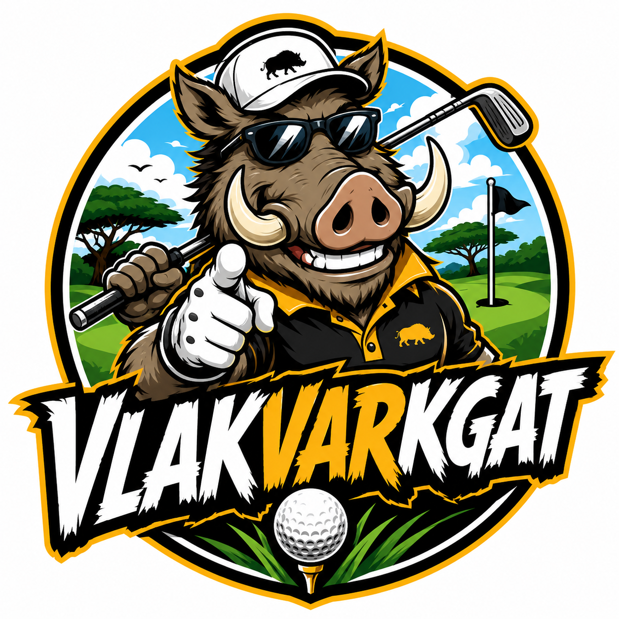 Vlakvarkgat logo