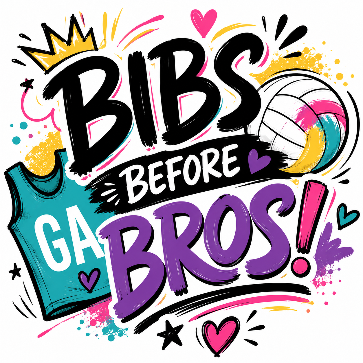 Bibs before Bros logo